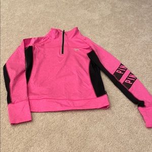 Pink zip up